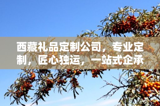 西藏礼品定制公司，专业定制，匠心独运，一站式企承礼品供应链服务